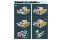 1/35 Ryefield Models Pz.Kpfw.IV J mit Panther F Turret 5068