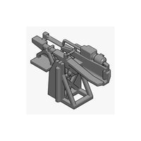 1/700 Black Cat Models 5in practice loader gun (x6) AC700019