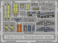 1/48 Eduard He 111 interior for REVELL/MONOGRAM FE245