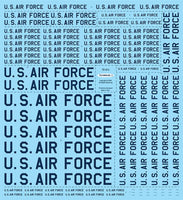 1/72 Fundekals US AIR FORCE TITLES 72014