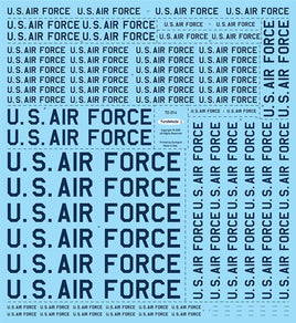 1/72 Fundekals US AIR FORCE TITLES 72014