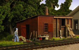 HO Monroe Pump House and Coal Shed #2212