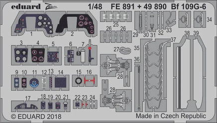 1/48 Eduard Bf 109G-6 for TAMIYA FE891