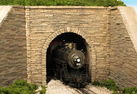 HO Monroe Tunnel Portal Split Stone Single-Track #710