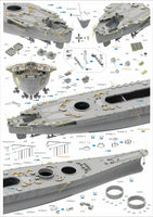 1/350 Veryfire IJN Yamato Warship Battleship (Deluxe Kit) DX350902