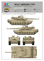 1/35 Ryefield Models M1A1 Abrams "Desert Storm Edition 1991" 5006