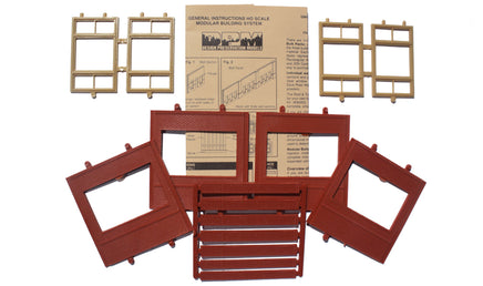 HO DPM Dock Level 20th Century Window 30163