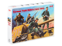 1/35 ICM German Tank Riders (1942-1945) 4 Figures 35634