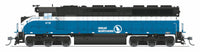 HO Broadway Ltd EMD SD45 GN 424 Big Sky Blue No-Sound/DCC-Ready 9805