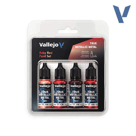 Vallejo Ruby Red Paint Set 18ml 77.254