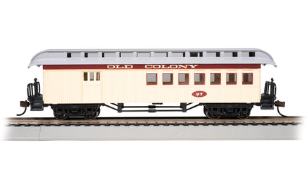 HO Bachmann Combine (1860-1880 Era) - Old Colony Railroad #97 - 15206