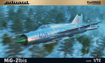 1/72 Eduard MiG-21bis Profipack Plastic Model Kit 70146