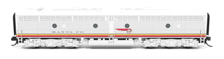 N Broadway Ltd EMD E8B ATSF 84A Warbonnet, Paragon4 Sound/DC/DCC 8812