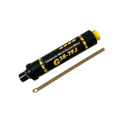 AeroTech G38-7FJ 29mm x 124mm Single Use 1-Motor Pack 73807 - MPM Hobbies