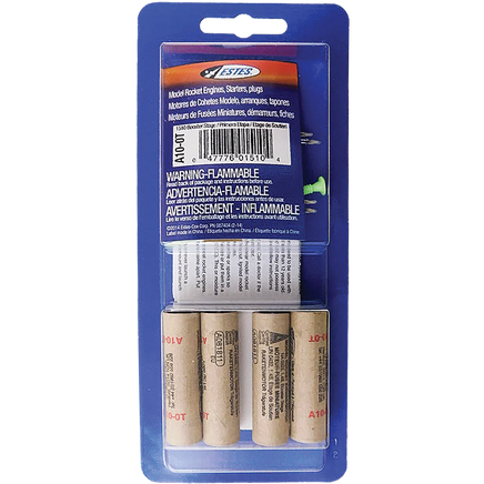 Estes A10-0T Rocket Engine (4) 10044