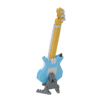 Nanoblock Electric Guitar Pastel Blue 22138