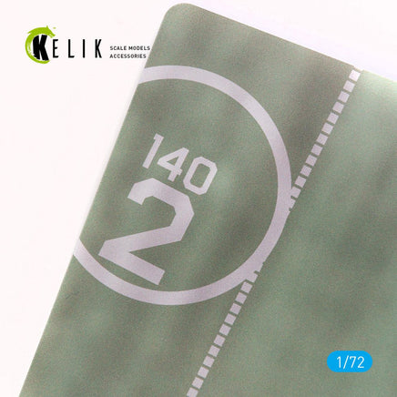 1/72 Kelik HMS Victorious nose 1960s Base - Acrylic 3 mm (280 x 180 mm) (170 g) KS72016