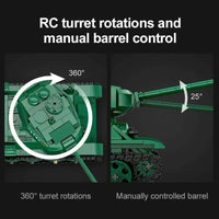 CaDFI T34 Medlum Tank 722pcs C61072