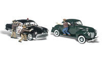 HO Woodland Getaway Gangsters 5540 - MPM Hobbies