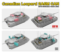 1/35 Ryefield Models Canadian Leopard 2A6M CAN w/Workable Track Links 5076