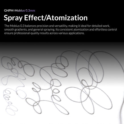 Gaahleri Premium Series GHPM-Mobius 0.3mm Airbrush 40867