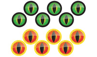 PineCar Green Snake Wheel Flare Decal 4064