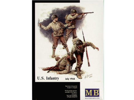 1/35 Master Box U.S. Infantry (July 1944) 3521