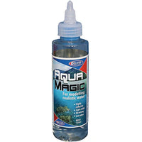 Bottle of Aqua Magic for modelling realistic water on a white background