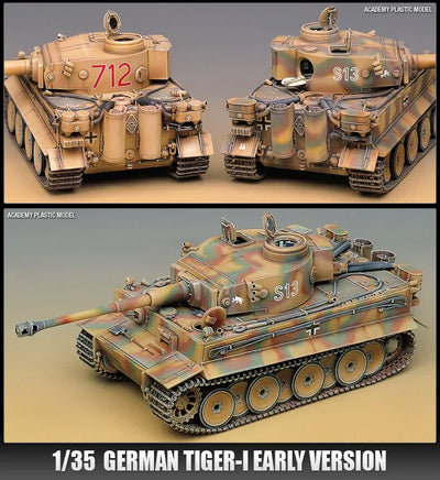 1/35 Academy German Tiger-I Early Production Version 13239