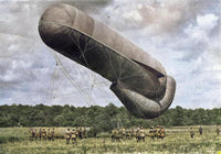 1/144 Pig Models Parseval - Sigsfeld German Drachen Observation Balloon Plastic Model Kit 144-003