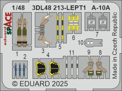 1/48 Eduard A-10A SPACE for GREAT WALL HOBBY kit 3DL48213