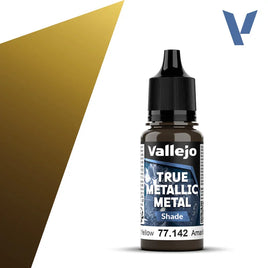 Vallejo True Metallic (Shade) Radiant Yellow 18ml 77.142