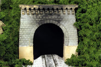 HO Monroe Tunnel Portal Granite Gingerbread Spruce Creek Portal Single-Track #131