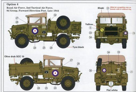 1/35 Gecko Models Bedford MWC 15-cwt 4x2 200 Gallon Water Bowser Truck Close Cab 35GM0024