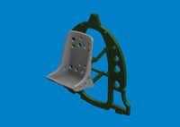 1/48 Eduard A6M5 seat PRINT Brassin for EDUARD kit 6481094