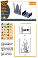 1/48 Clear Prop F-86A Canopy Frame Detailing Set (CP) 48056
