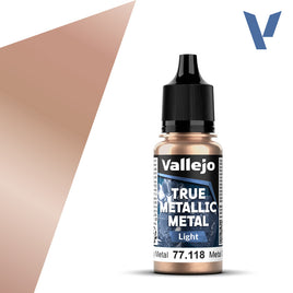 Vallejo True Metallic (Light) Rusty Metal 18ml (6pc/Box) 77.118