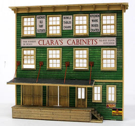HO Banta Modelworks Clara's Cabinets - Front Only #2152