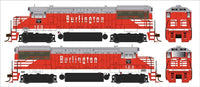 HO Bowser GE U25B C B & Q PH IIb Cab #103 - 25132