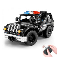 Mechanical Master Tech Brick 2in1 R/C Police Car Kit (355 pcs) 8026