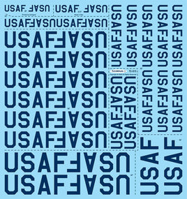 1/72 Fundekals USAF TITLES 72015