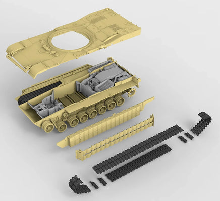 1/35 Ryefield Models M1A2 SEP Abrams Tusk I/Tusk II w/Full Interior 5026
