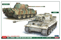 1/72 Hasegawa Tiger I & Panther G (2 Kits) 30067
