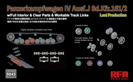 1/35 Ryefield Models Panzerkampfwagen IV Ausf. J Sd.Kfz. 161/2 Last Production 5043
