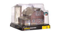 O Woodland Old Weathered Barn 5865 - MPM Hobbies