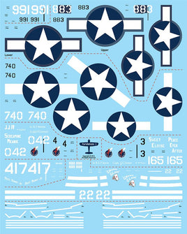 1/32 Fundekals CORSAIRS USMC 32002