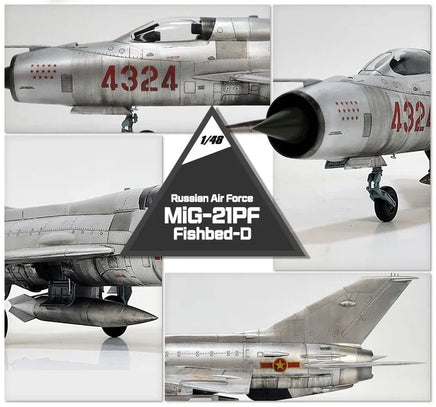 1/48 Academy Mikoyan-Gurevich MiG-21PF Fishbed-D 12320 - MPM Hobbies