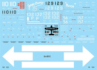 1/24 Fundekals F6F-5 HELLCATS 24001