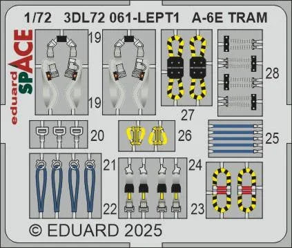 1/72 Eduard A-6E TRAM SPACE SPACE for TRUMPETER kit 3DL72061