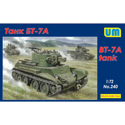 1/72 Uni Model BT-7A Tank 240